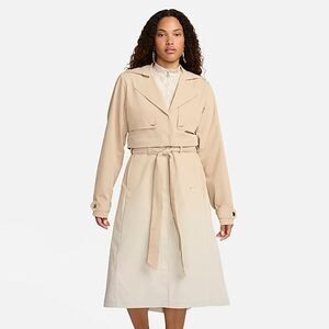 Nike Serena Williams beige trench coat size S NWT